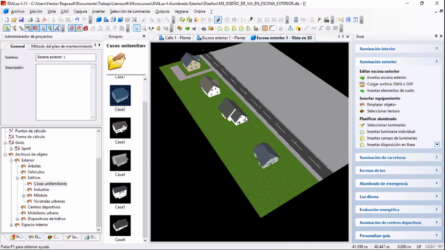 DIALux 4 Alumbrado Exterior – Screenshot 4
