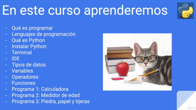 Curso de python para niños: ¡Aprende a programar! – Screenshot 2