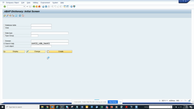 SAP ABAP CDS VIews ABAP SQL Statement and SAP ABAP Security – Screenshot 1