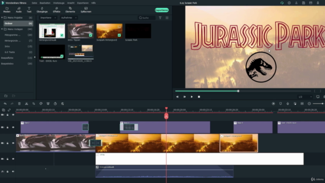 Filmora Wondershare Videobearbeitung - Komplett-Kurs A - Z – Screenshot 3