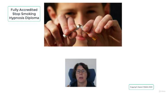 Fully Accredited Stop Smoking Hypnosis Course – Screenshot 1