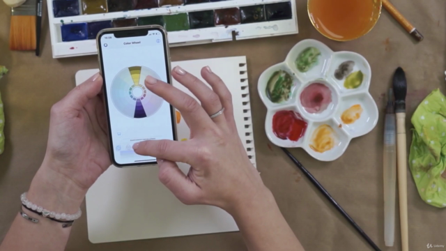 Курс акварельного скетчинга "Иллюстрация со вкусом" – Screenshot 3