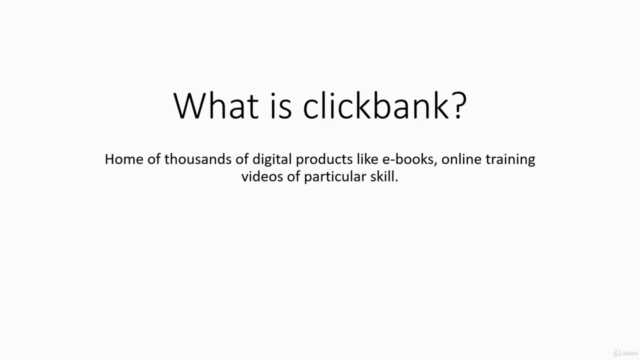 clickbank affiliate marketing course for beginners – Screenshot 1