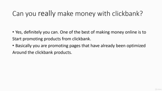 clickbank affiliate marketing course for beginners – Screenshot 2