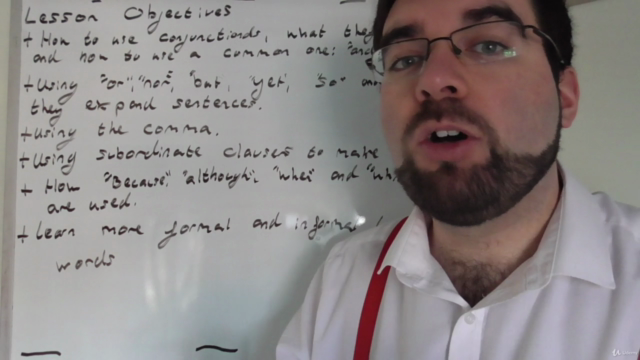 Mastering Conjunctions and Linking Words in English – Screenshot 2