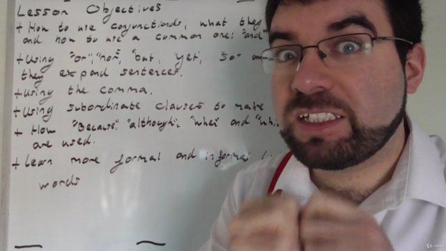 Mastering Conjunctions and Linking Words in English – Screenshot 3