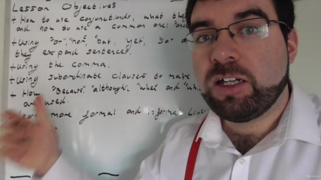 Mastering Conjunctions and Linking Words in English – Screenshot 4