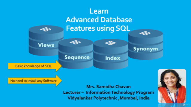 Learn Advanced Database Features using SQL – Screenshot 4