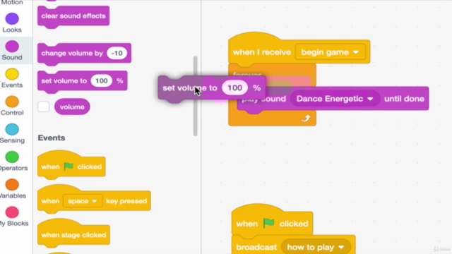 Scratch games coding for kids - Action game essentials – Screenshot 3