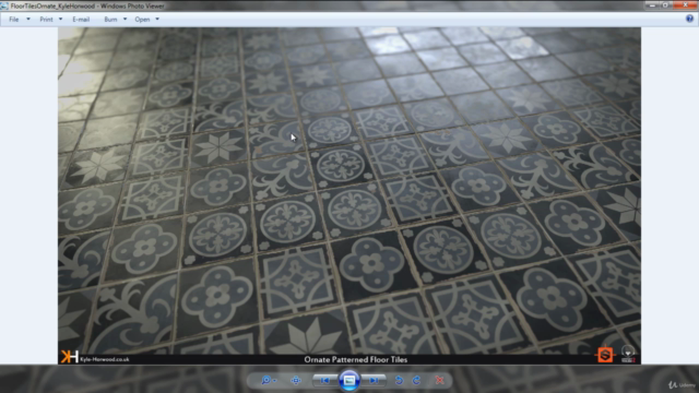 Creating Ornate Tiles Material in Substance Designer – Screenshot 1