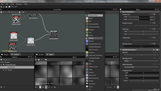 Creating Ornate Tiles Material in Substance Designer – Screenshot 2
