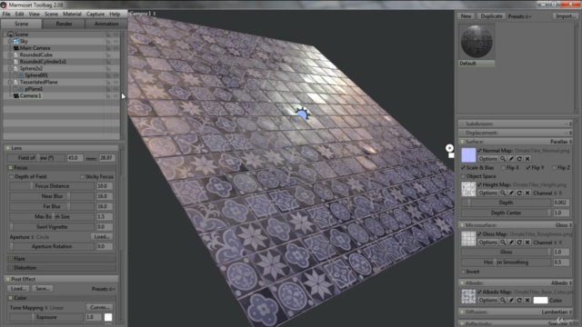 Creating Ornate Tiles Material in Substance Designer – Screenshot 4