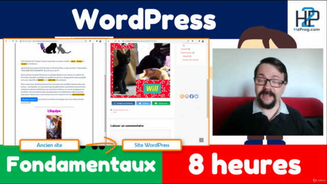 WP 2021 : Créez un site complet et sécurisé de A à Z – Screenshot 2