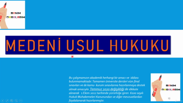 MEDENİ USUL HUKUKU – Screenshot 4