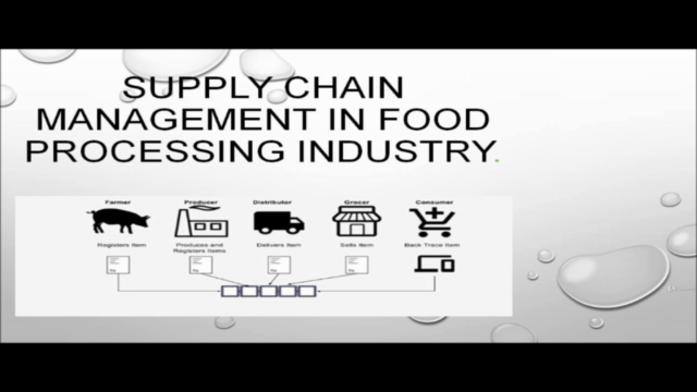 Supply Chain Management : Food Processing Industry – Screenshot 1