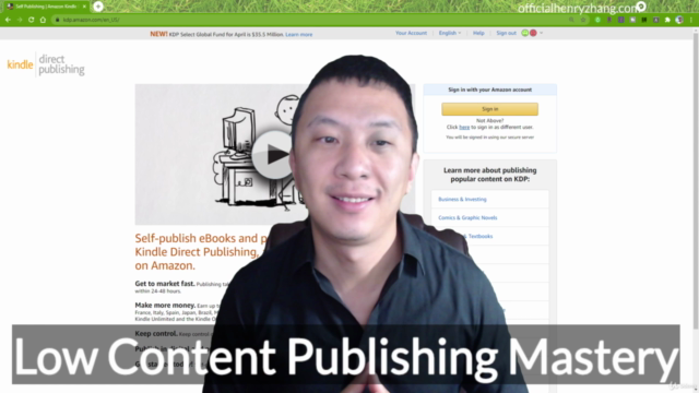Low Content Publishing Mastery 2024 | Master Kindle Business - Screenshot_01