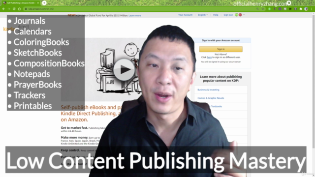 Low Content Publishing Mastery 2024 | Master Kindle Business - Screenshot_02