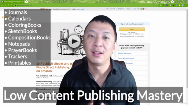 Low Content Publishing Mastery 2024 | Master Kindle Business - Screenshot_03