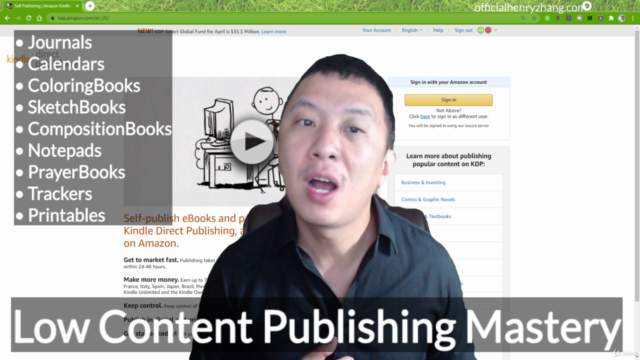 Low Content Publishing Mastery 2024 | Master Kindle Business - Screenshot_04