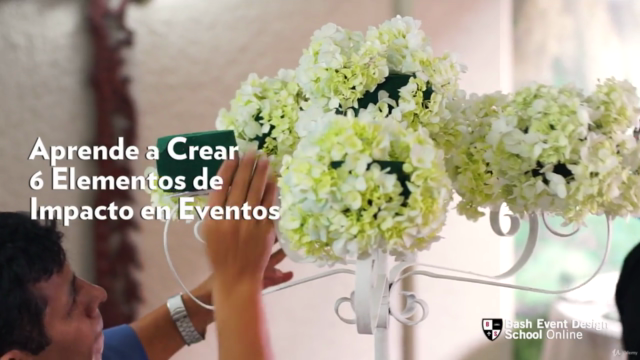 Curso de Arreglos Florales y Diseños de Mesa para Bodas – Screenshot 2