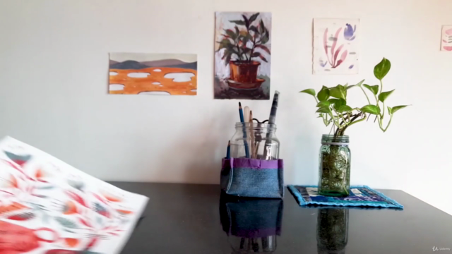 Modern Folk Art : Drawing and Painting Decorative pots! – Screenshot 2