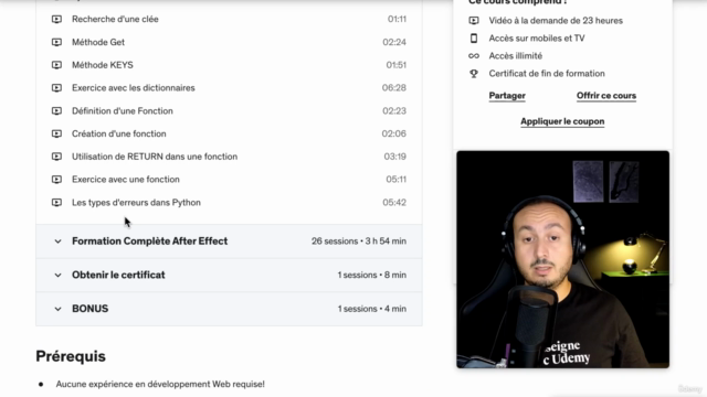Pack ULTIME de Développement Web 2025 (5 COURS EN 1) + 23H – Screenshot 4