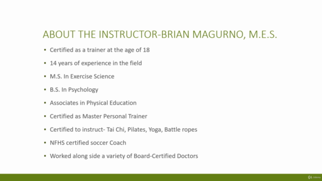 Certified Strength and Conditioning Coach Study Course - Screenshot_01