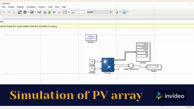 Basics of Photovoltaic System Models Using MATLAB/ Simulink. – Screenshot 2