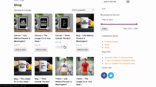 Build An eCommerce Website With WordPress – Screenshot 1