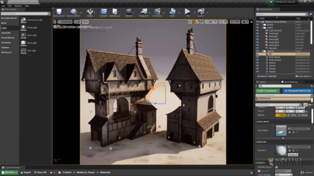Old House Creation for Game in Blender & Substance Designer – Screenshot 2