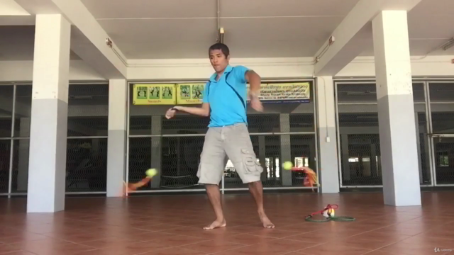 Double poi ,rope poi spinning from krabikrabong basics – Screenshot 2