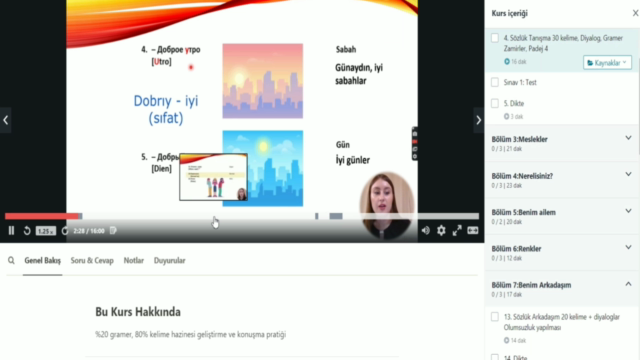 Pratik Rusça A0-A1 + 400 kelime + basit gramer – Screenshot 1