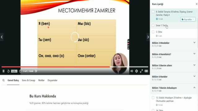 Pratik Rusça A0-A1 + 400 kelime + basit gramer – Screenshot 2