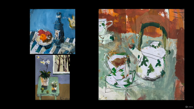 Abstract Still Life Painting Demonstrations - Screenshot_04