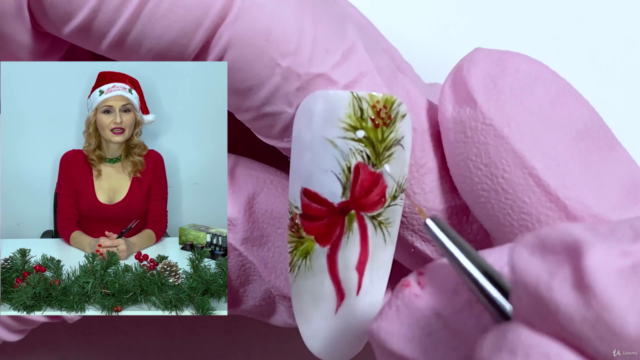 Christmas Spirit - Learn 7 Christmas Nail Designs – Screenshot 1