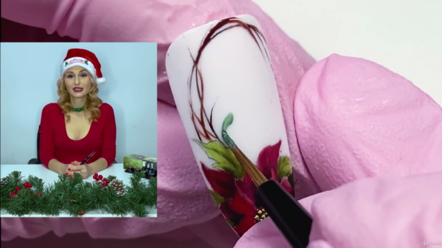 Christmas Spirit - Learn 7 Christmas Nail Designs – Screenshot 2