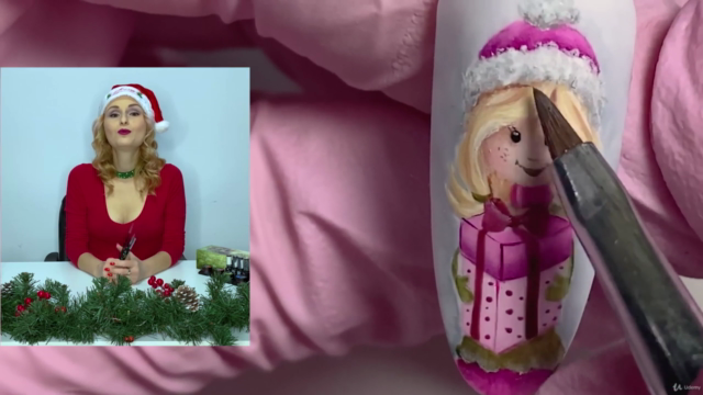Christmas Spirit - Learn 7 Christmas Nail Designs – Screenshot 4