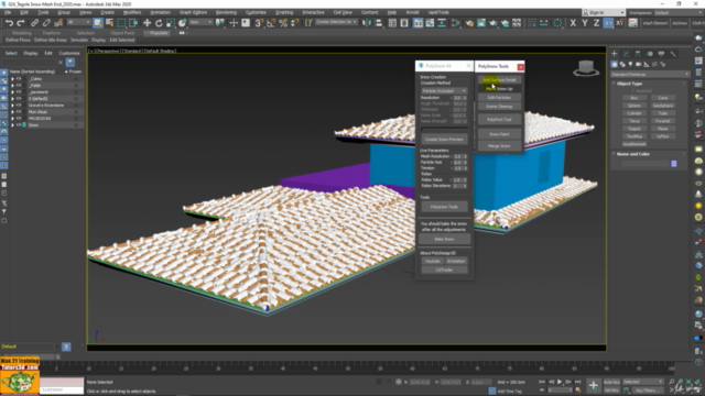 3ds max Modellazione in PolySnowV4 – Screenshot 1