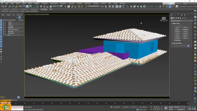 3ds max Modellazione in PolySnowV4 – Screenshot 2