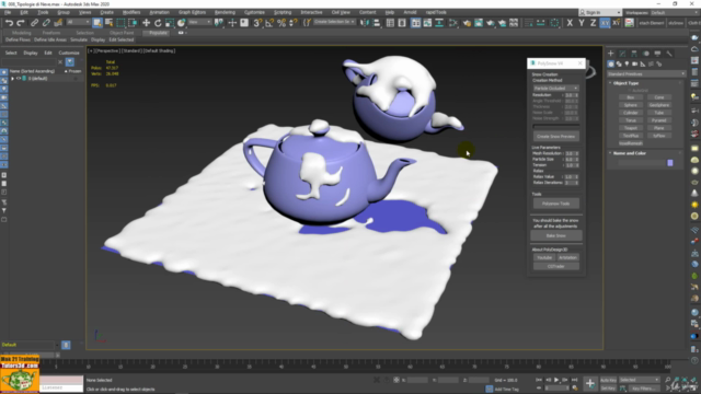 3ds max Modellazione in PolySnowV4 – Screenshot 3