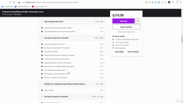 Profesyonel Sosyal Medya Görselleri Tasarımcılığı | Canva – Screenshot 2