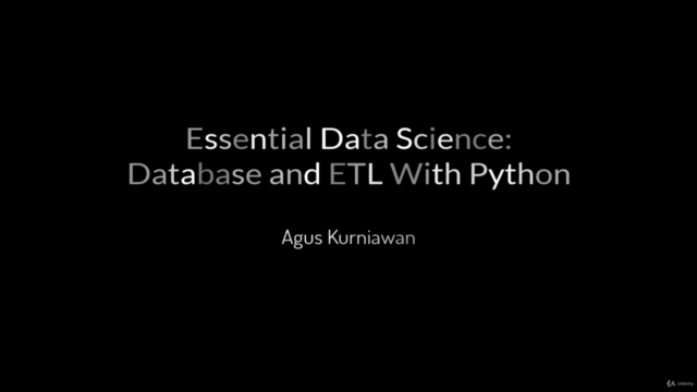 Essential Data Science: Database and ETL With Python – Screenshot 1