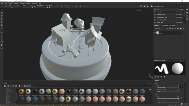 Substance Painter - Texturing multiple stylized assets – Screenshot 1