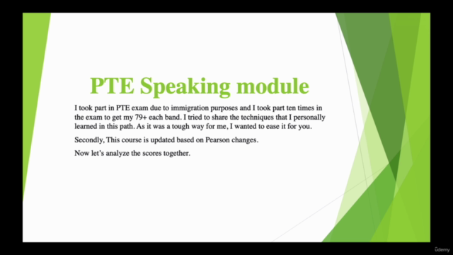 PTE Academic Test ,speaking module, scoring 90, golden tips – Screenshot 1