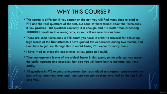 PTE Academic Test ,speaking module, scoring 90, golden tips – Screenshot 4