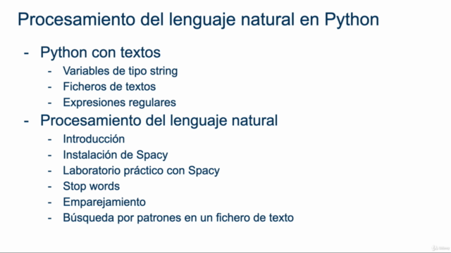 NLP. Procesamiento del lenguaje natural con NLP y Python – Screenshot 1