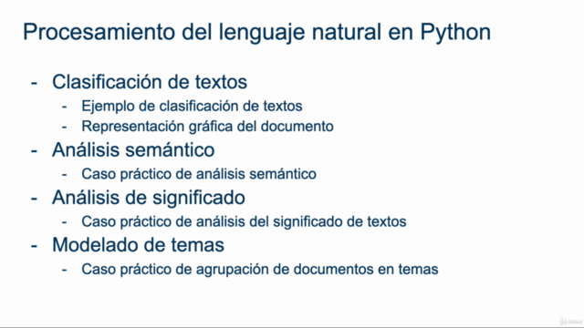 NLP. Procesamiento del lenguaje natural con NLP y Python – Screenshot 3