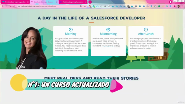 Programador Salesforce Principiante 2022 (Español) – Screenshot 1