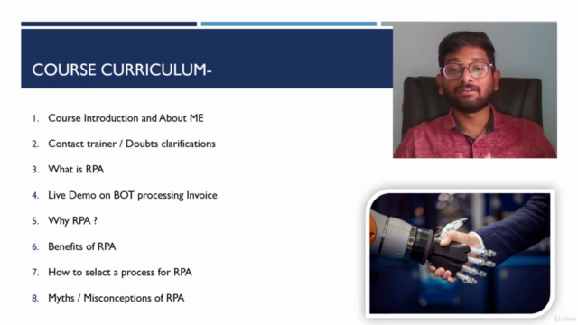RPA Skill Course for CA's and Finance professionals – Screenshot 2