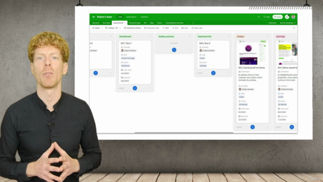 Conversion Rate Optimization process & insights in Airtable – Screenshot 3
